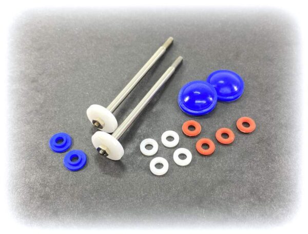 Piston Rod Set f. 1:8 /100mm Dampers (2)