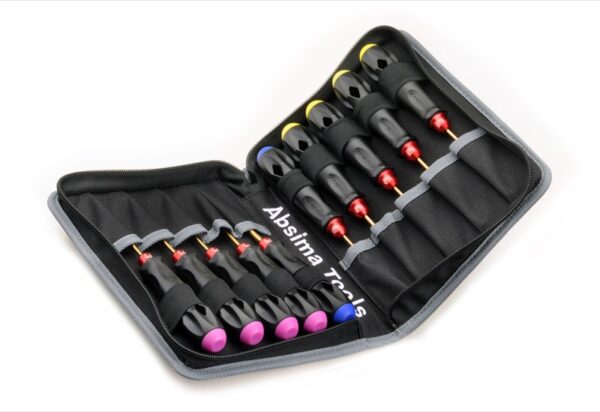 Tool bag incl. 10 pcs. Titanium Pro Tools